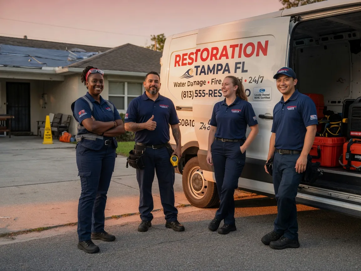 Water Damage Restoration company in Green Camp, OH