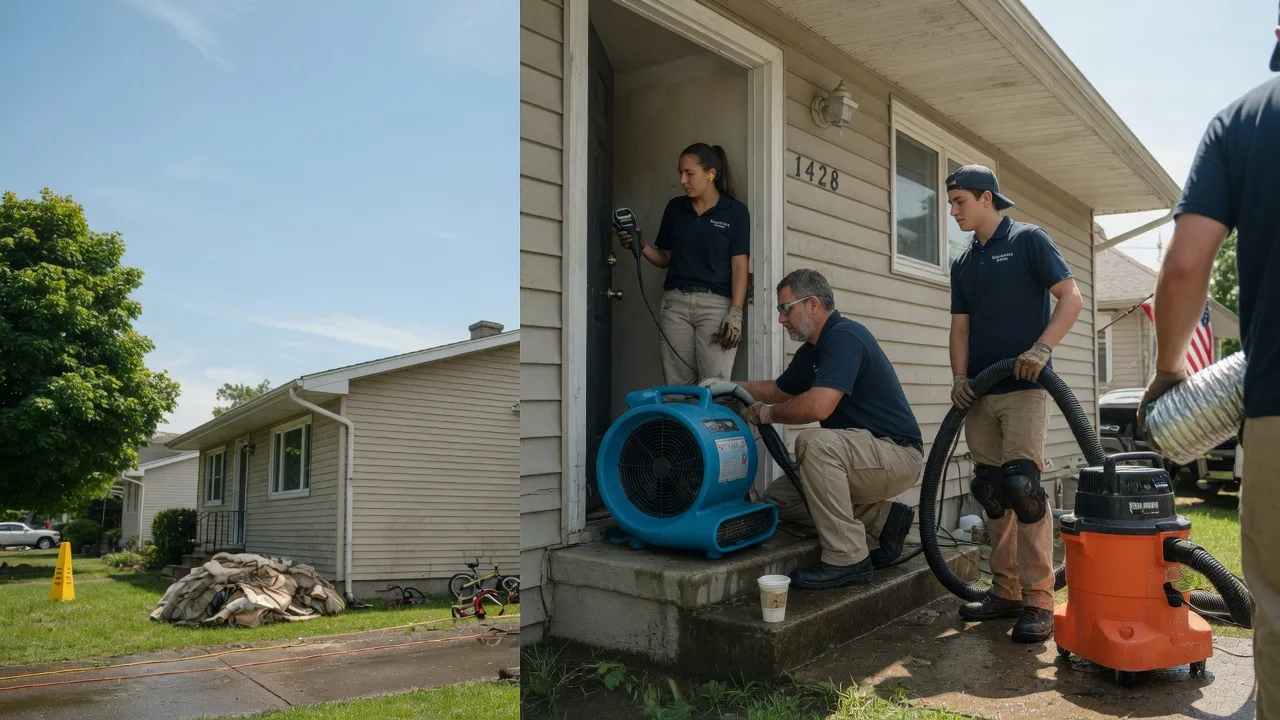 Water Damage Restoration in Green Camp, OH near me